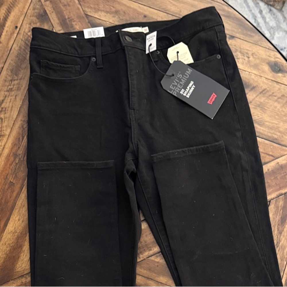 Levi's 311 Women's Black Shaping Skinny Jeans - Picture 5 of 7